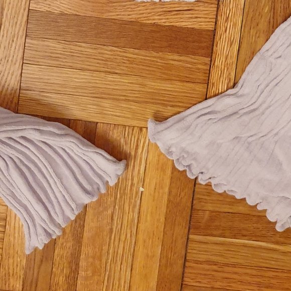 UO Ribbed Ruffle Cardigan Top - Picture 5 of 5